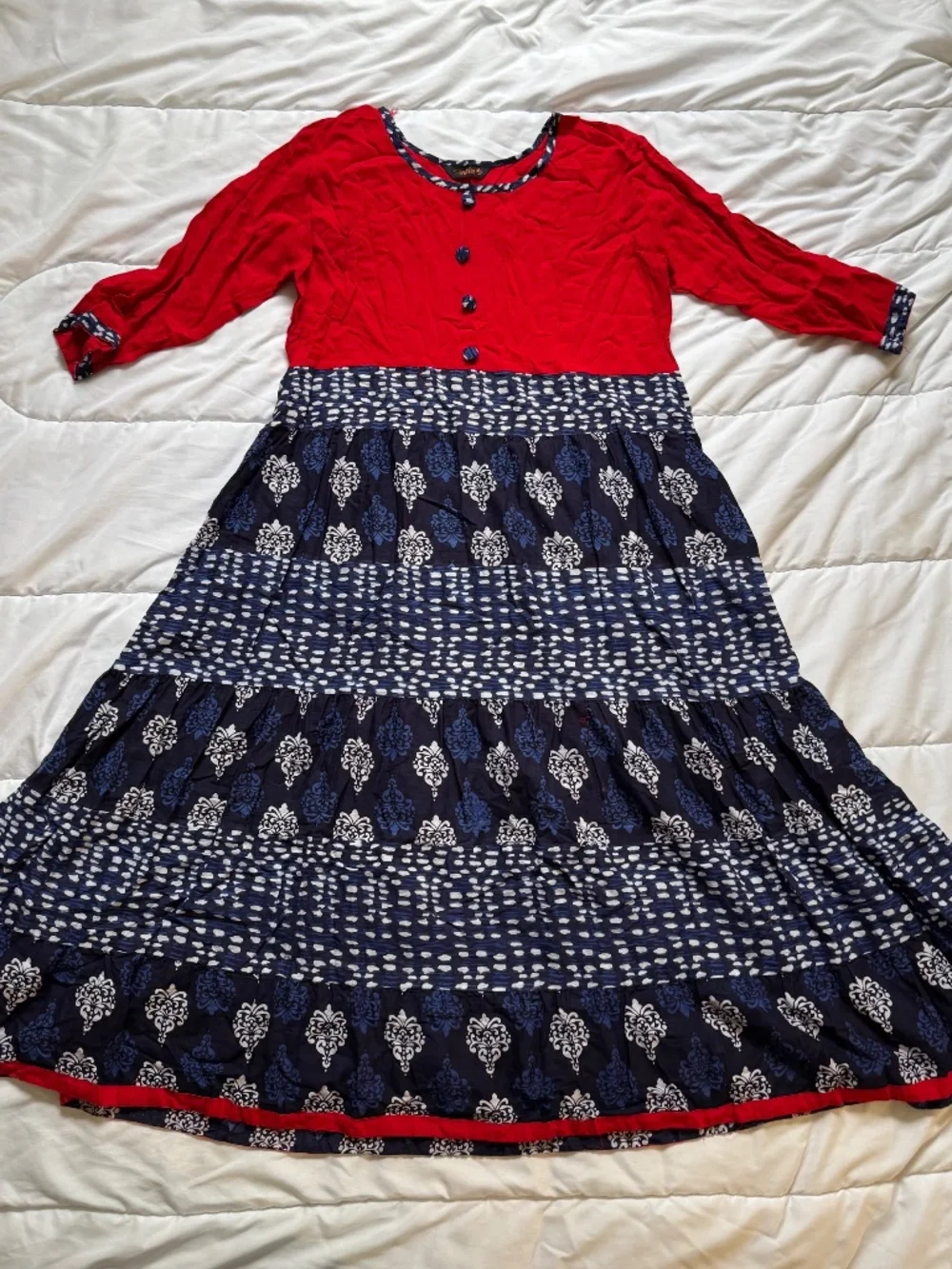 Anarkali Kurti set 100% cotton Kurti